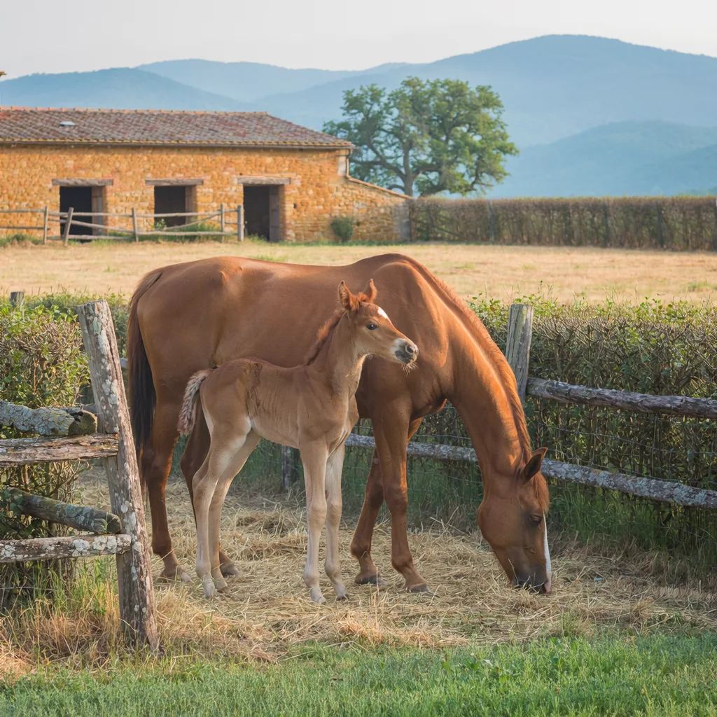 Élevage de chevaux, Haras d'Alys, Chaneins
