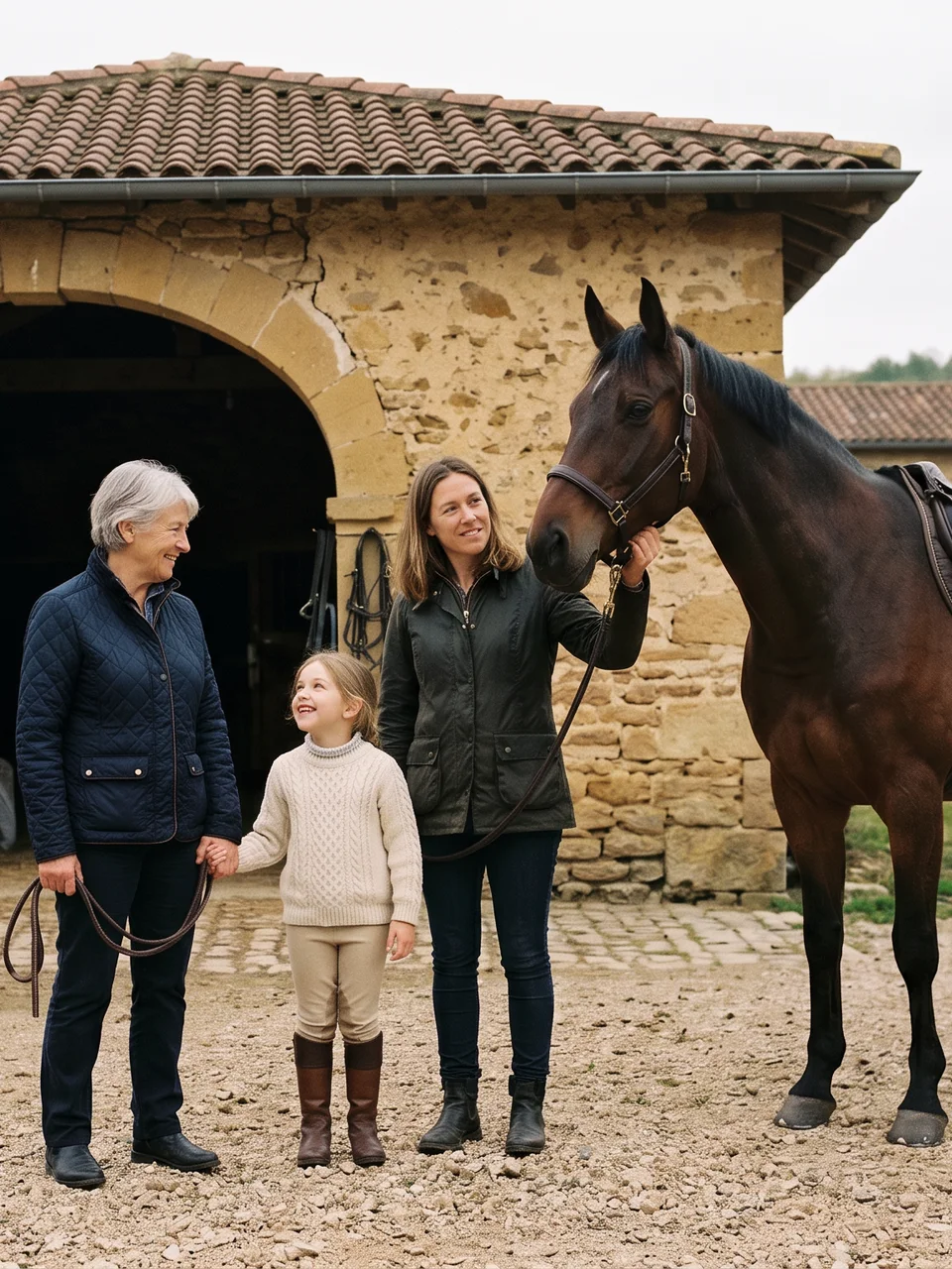 L'équipe, Haras d'Alys, centre équestre à Chaneins